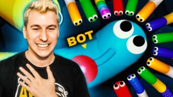 GANANDO SIENDO UN BOT - SLITHER.IO