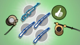 I gave him 4 SNIPERS in surviv.io and got 20 KILLS SOLO!