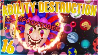 AGMA.IO SPOOKTOBER DESTRUCTION 16 *MOTHERCELL & PORTAL TROLLING*
