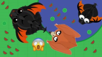 PTERODACTYL KILLED KING DRAGON IN ARENA // MOPE.IO