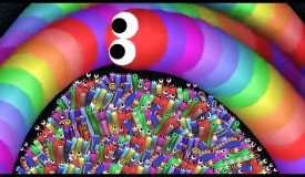 Slither.io?! No i play littlebigsnake my record on the first try