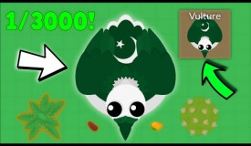 MOPE.IO I GOT THE PAKISTAN VULTURE! RAREST MOPE.IO ANIMAL! (1/3000 Chance) + Solo Server Takeover
