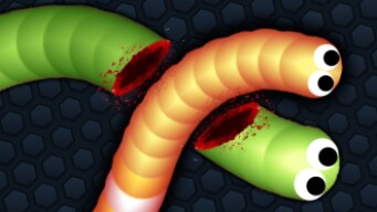 Slither.io 1 Troll Hacker Snake vs Pro Snakes Epic Slitherio Gameplay