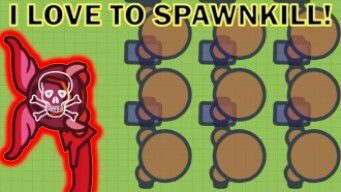 Moomoo.io - I Love to Spawnkill