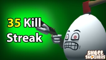 35 Kill Streak! | Shell Shockers