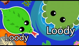 Fake Loody FAN eats REAL Loody in MOPE.IO