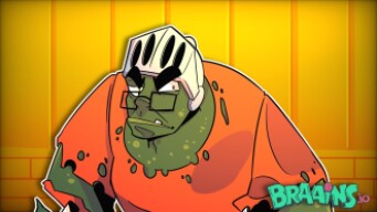 VIREI o MAIOR ZUMBI do Braains.io