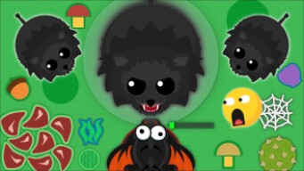 MOPE.IO ULTRA RARE BLACK LION KILLS BIG ANIMAL! (Mopeio Funny Moments)