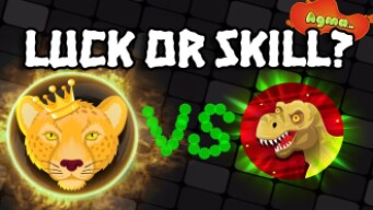 AGMA.IO with GREAT PRECISION GAMEPLAY - LUCK OR SKILL?