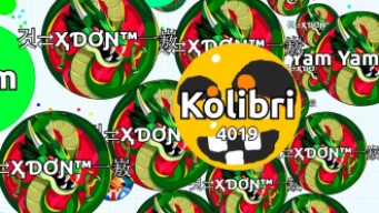 INSANE SOLO BATTLE AGAINST TEAMERS ( Agar.io Solo Gameplay )