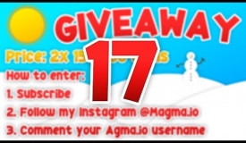 AGMA.IO 17TH OF DECEMBER GIVEAWAY - (2x 7 days of Gold Member)