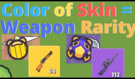 Color of the Skin = Weapon Rarity Challenge // Zombs Royale.io