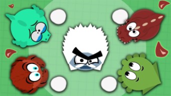 SOLO YETI TAKEOVER ON EUROPE SERVER IN MOPE.IO | ICE MONSTER DESTRUCTION IN MOPE.IO