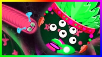 Wormate.io Best Pro Trick Worm Crushing Big Angry Worms Wormateio Epic Trolling Gameplay