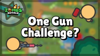 One Gun Only? | Zombsroyale.io