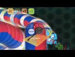 Wormate.io Awesome Gameplay! Teaming And 1V1 Battle With [T.M] WKMG Best Gameplay Moments!