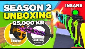 INSANE Krunker.io SEASON 2 Unboxing (90K+ KR OPENING)