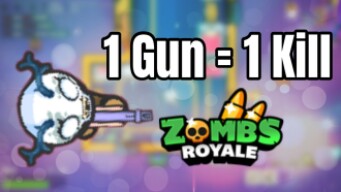1 Kill Per Gun - ZombsRoyale Challenge