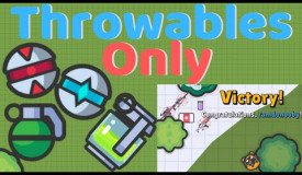 Throwables Only Challenge! // Zombs Royale.io