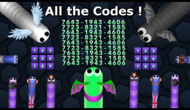 NEW 9 CODES Slither.io - ALL CODES Slitherio WINGS + How to get the codes + AI 70k Happy Christmas