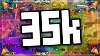 THANKS FOR 35,000 SUBSCRIBERS! (Krunker.io Gameplay)