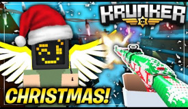 AWESOME KRUNKER.IO CHRISTMAS MOD! (Happy Holidays!)