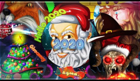 CRAZY *POWERUPS* CHRISTMAS TAKEOVER 2020 | AGMA.IO