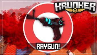 I GOT THE RAYGUN IN KRUNKER.IO! (Alien Blaster GAMEPLAY!)