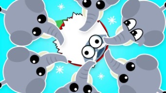 How Elephants TROLLED a Yeti in MOPE.IO