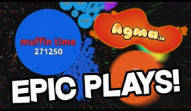 Epic plays on Agma.io! (Legendary gameplays)