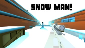 Krunker.io gameplay - IM A SNOWMAN!?