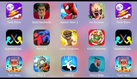 TomHero,ScaryTeacher3D,Little Singham,Short Ride,Ice Scream,Hole.io,PvZ 2,Party.IO,SpiderMan Amazing