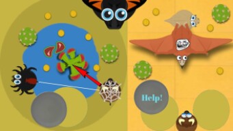 MOPE.IO PTERODACTYL TROLLING & GAMEPLAY