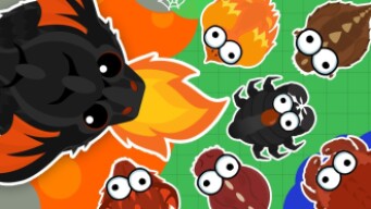 How to become a GIANT KING DRAGON in MOPE.IO