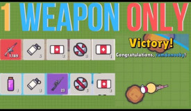 1 Weapon Only Challenge! // Zombs Royale.io