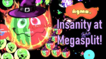 Incredible MegaSplit player DESTROYS hackers and noobs in agma.io