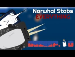 Narwhal Stabs EVERYTHING! - Deeeep.io Narwhal + Marlin Montage