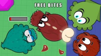 EXTREME T-REX TROLLING IN MOPE.IO | T-REX KILLS SEA MONSTER