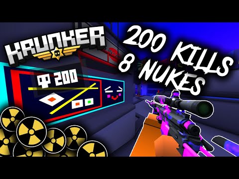 200 KILLS Krunker.io WORLD RECORD - NUKE Gameplay (INSANE) - Grizix.com!