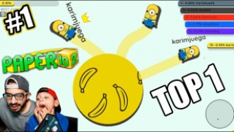 Paper.io 2 con Minions | El mejor de Paper.io 2 | Juegos Karim Juega