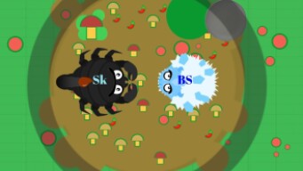 MOPE.IO EPIC FIGHT WITH PROS // 1V1 WITH SK AND MORE