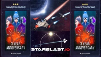 3 YEAR ANNIVERSARY - Starblast.io feat. Team DSG