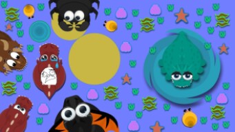 Mope.io T-Rex & Sea Monster Trolling