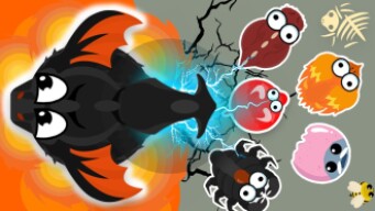 King Dragon TROLLS with Tail Slaps in MOPE.IO