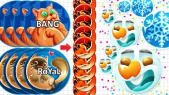 AGAR.IO TRICKSPLIT ONLY CHALLENGE FT. @RoYaL ! (Agar.io Uncut)