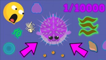 MOPE.IO I GOT THE ULTRA RARE DEMON PUFFERFISH! (0.000001% Chance) + Server Domination!