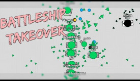 Diep.io | TAKEOVER [BATTLESHIP] 4TDM