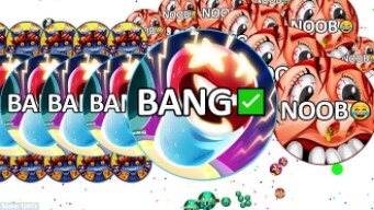 AGAR.IO NOOB SCHOOL TAKE OVER IN 2019! (Agar.io Uncut)