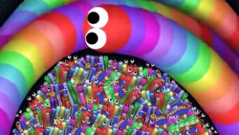 Slither.io?! No i play littlebigsnake my record on the first try