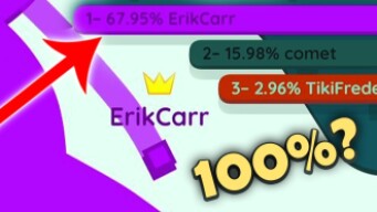 JOGUEI PAPER IO em um MAPA MUITO PEQUENO, Alcancei o 100%?